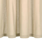 Gordijnen Met Metalen Ringen Katoen 2 St 140X175 Cm Beige