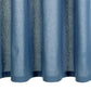 Gordijnen Met Metalen Ringen 2 St 140X175 Cm Katoen Blauw