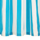 Gordijnen Met Metalen Ringen 2 St 140X225 Cm Stof Blauwe Streep