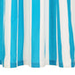 Gordijnen Met Metalen Ringen 2 St Streep 140X245 Cm Stof Blauw
