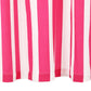 Gordijnen Met Metalen Ringen 2 St Streep 140X245 Cm Stof Roze