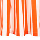 Gordijnen Met Metalen Ringen 2 St 140X175 Cm Stof Oranje Streep