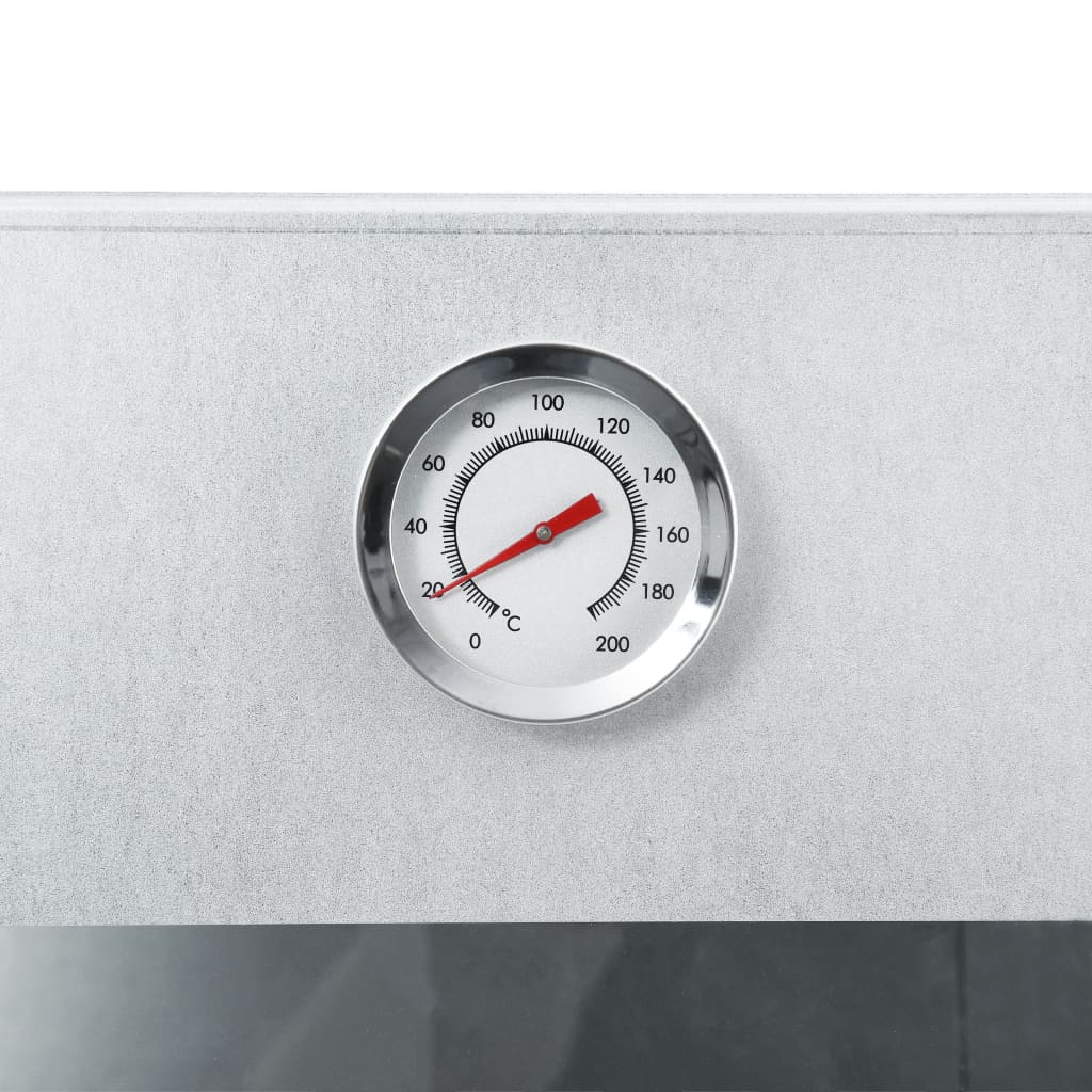 Bbq-Rookoven Met 1 Kg Houtsnippers 44,5X29X124 Cm