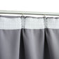 Gordijnen Verduisterend Met Haken 2 St 140X175 Cm Grijs