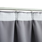 Gordijnen Verduisterend Met Haken 2 St 140X225 Cm Grijs