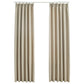 Gordijnen Verduisterend Met Haken 2 St 140X175 Cm Beige