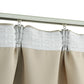 Gordijnen Verduisterend Met Haken 2 St 140X245 Cm Beige