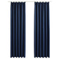 Gordijnen Verduisterend Met Haken 2 St 140X175 Cm Blauw