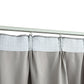 Gordijnen Verduisterend Met Haken 2 St 140X245 Cm Grijs