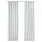 Gordijnen Verduisterend Met Haken 2 St 140X225 Cm Gebroken Wit