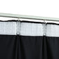 Gordijn Verduisterend Met Haken 290X245 Cm Fluweel Zwart