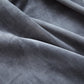Gordijn Verduisterend Met Ringen 2 St 140X175 Cm Fluweel Zwart