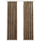Gordijnen Verduisterend 2 St Met Haken 140X175 Cm Fluweel Beige