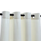 Gordijn Verduisterend Met Ringen 290X245 Cm Fluweel Crème
