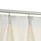 Gordijnen Verduisterend 2 St Met Haken 140X175 Cm Fluweel Crème