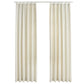 Gordijnen Verduisterend 2 St Met Haken 140X225 Cm Fluweel Crème