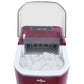 Ijsblokjesmachine 1,4 L 15 Kg/24 U Rood