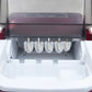 Ijsblokjesmachine 1,4 L 15 Kg/24 U Rood