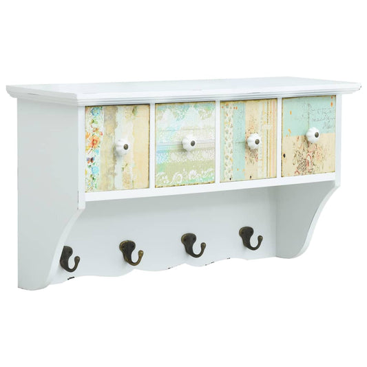 Wandkapstok 56X17X30 Cm Mdf Wit