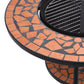 Vuurtafel Mozaïek 68 Cm Keramiek Terracottakleurig