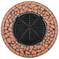 Vuurtafel Mozaïek 68 Cm Keramiek Terracottakleurig