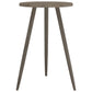 Bistrotafel Ø50X76 Cm Mdf En Ijzer Grijs