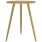 Bistrotafel Ø60X76 Cm Mdf En Ijzer Lichtbruin