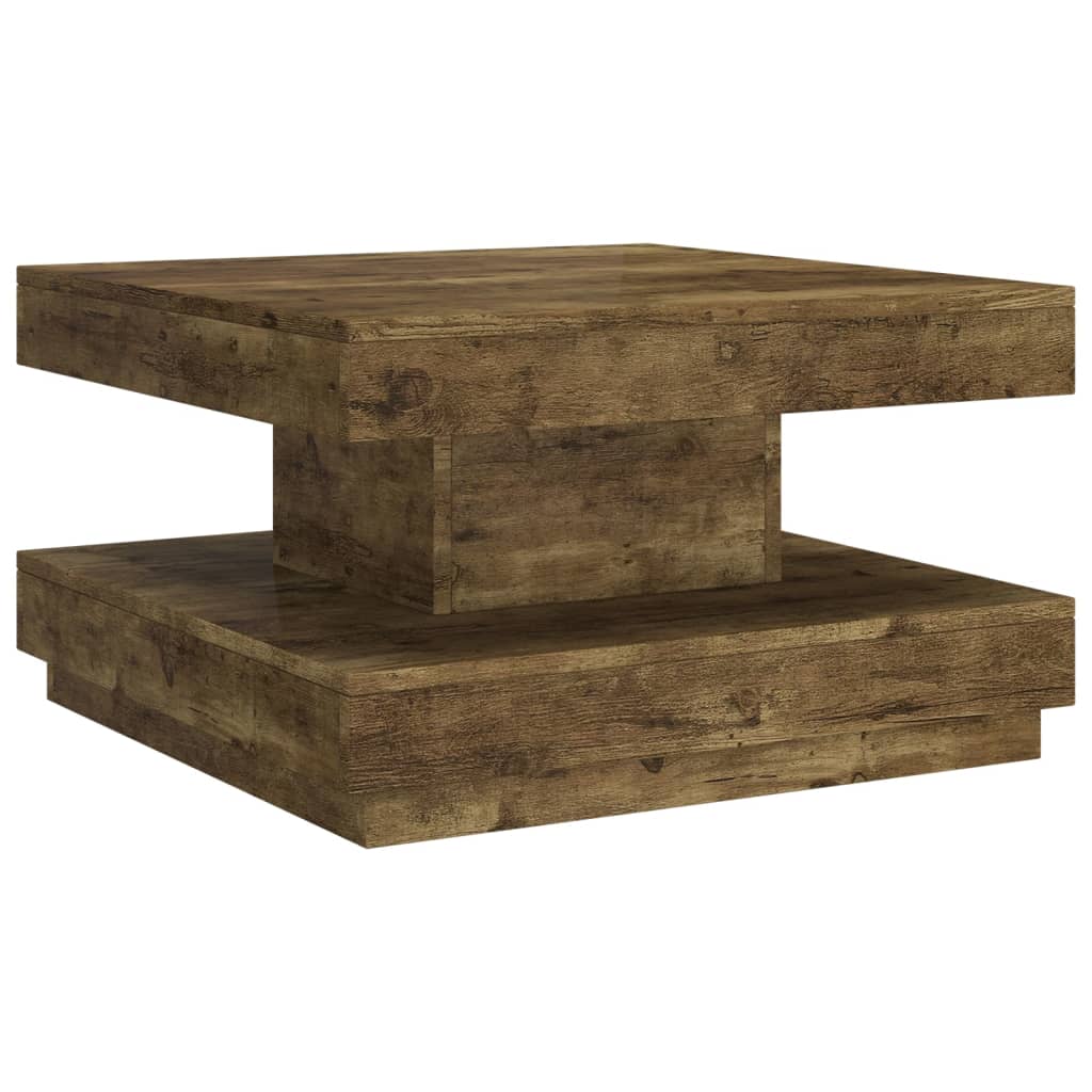 Salontafel 60X60X35 Cm Mdf Donkerbruin