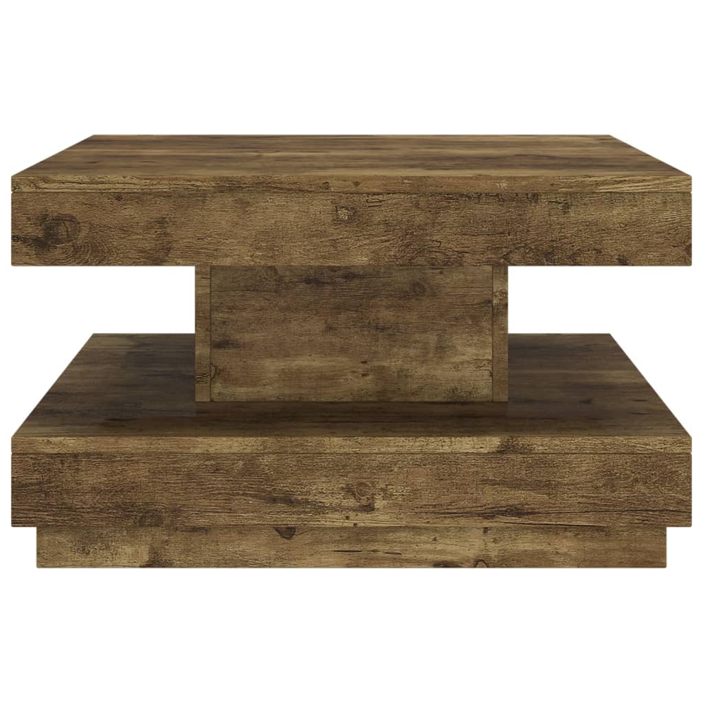 Salontafel 60X60X35 Cm Mdf Donkerbruin
