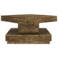 Salontafel 60X60X35 Cm Mdf Donkerbruin