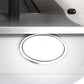 Wandafzuigkap 60 Cm Roestvrij Staal Gehard Glas Zilverkleurig