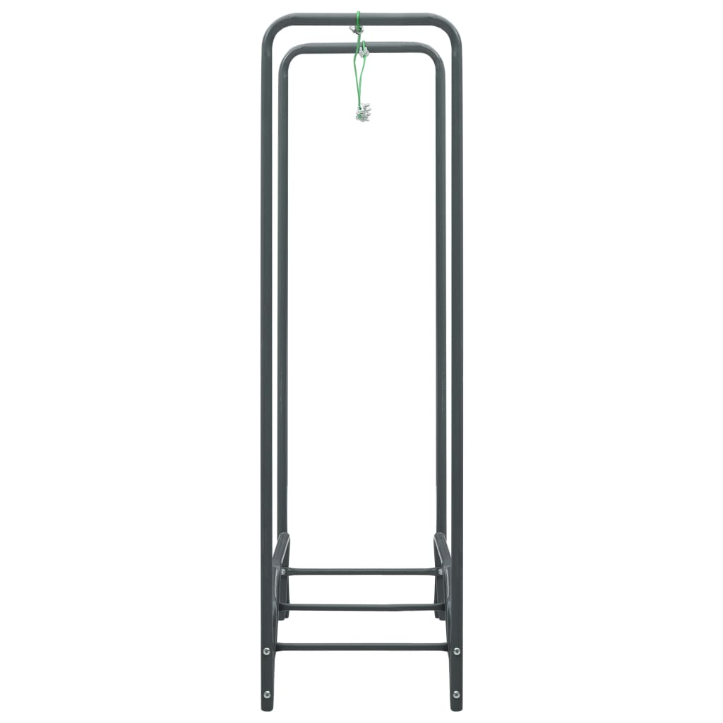 Haardhoutrek 120X35X120 Cm Staal Antraciet
