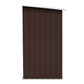 Haardhoutschuur 163X83X154 Cm Gegalvaniseerd Staal Bruin