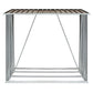 Haardhoutschuur 163X83X154 Cm Gegalvaniseerd Staal Bruin