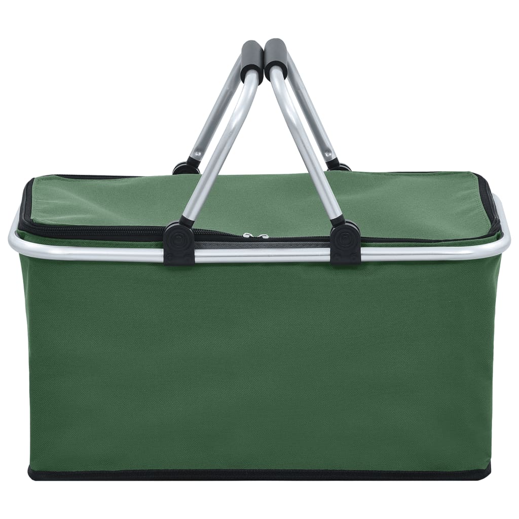 Koeltas Opvouwbaar 46X27X23 Cm Aluminium Groen