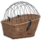Fietsmand Voor Bagagedrager 55X31X36 Cm Natuurlijk Wilgen