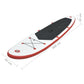 Stand Up Paddleboardset Opblaasbaar Rood En Wit