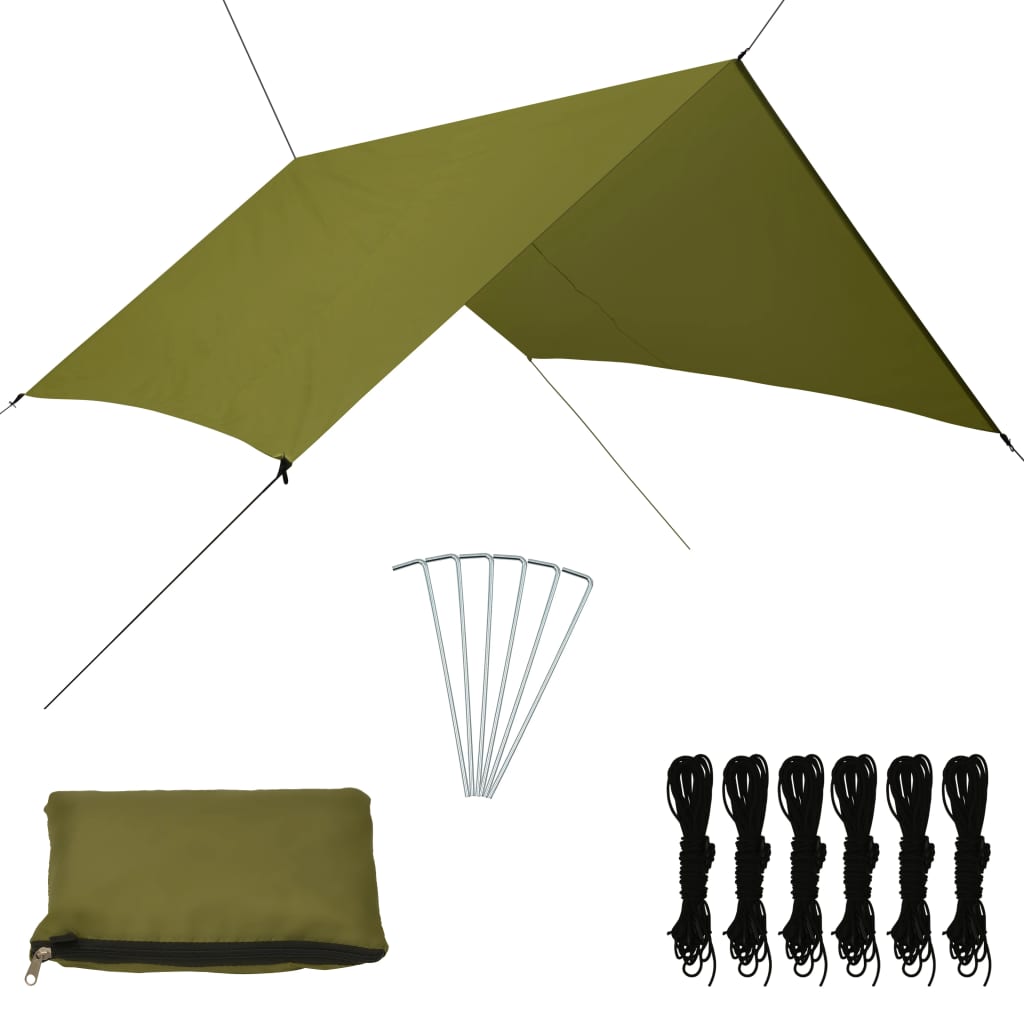 Afdekzeil 3X2,85 M Groen