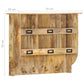 Wandkapstok 70X20X55 Cm Massief Mangohout