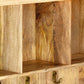 Wandkapstok 70X20X36 Cm Massief Mangohout