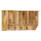 Wandkapstok 70X20X36 Cm Massief Mangohout