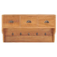 Wandkapstok 80X25X45 Cm Massief Teakhout