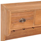 Wandkapstok 80X25X45 Cm Massief Teakhout