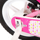 Kinderfiets 12 Inch Wit En Roze