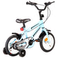 Kinderfiets 12 Inch Zwart En Blauw