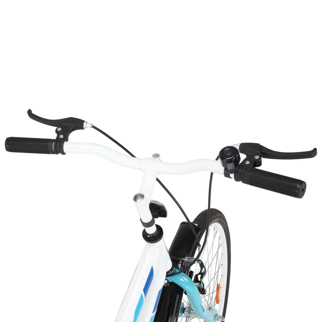 Kinderfiets 24 Inch Blauw En Wit