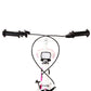 Kinderfiets 18 Inch Roze En Wit