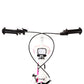 Kinderfiets 20 Inch Roze En Wit