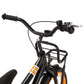 Kinderfiets Met Voordrager 12 Inch Zwart En Oranje