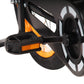 Kinderfiets Met Voordrager 16 Inch Zwart En Oranje